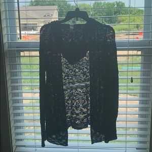 Navy Blue No Boundaries cardigan